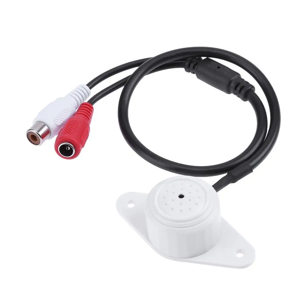 Uvusee Mini Microphone High Sensitive Pickup Audio Mic Indoor use for Cctv Security Camera DVR System
Uvusee Mini Microphone High Sensitive Pickup Audio Mic Indoor use for Cctv Security Camera DVR System