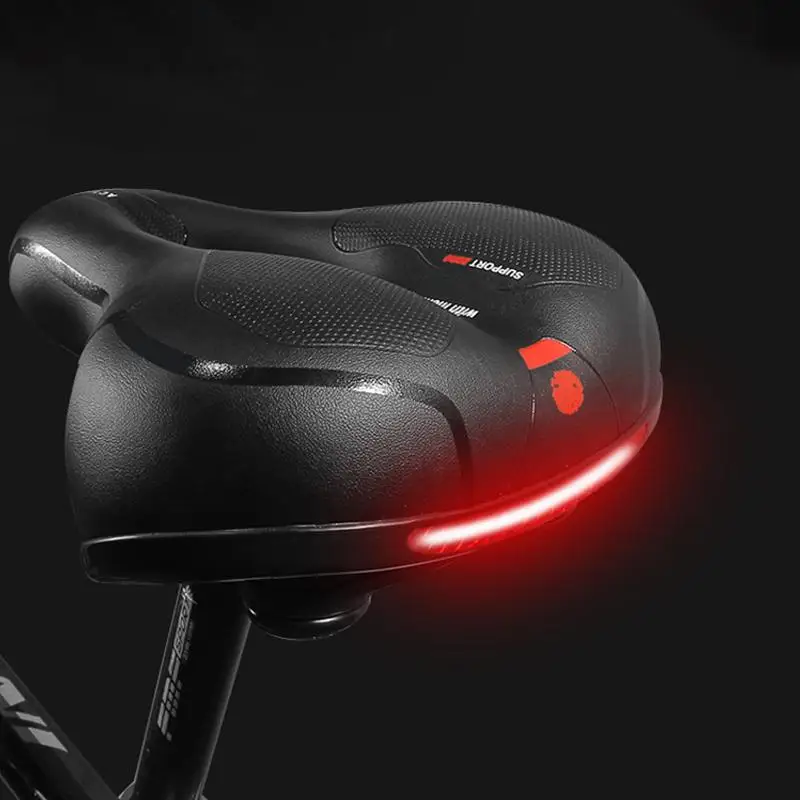 None Saddle with Tail Light Thicken Widen MTB Bike Saddles Soft Comfortable Bike Hollow Cycling None Saddle
None Saddle with Tail Light Thicken Widen MTB Bike Saddles Soft Comfortable Bike Hollow Cycling None Saddle