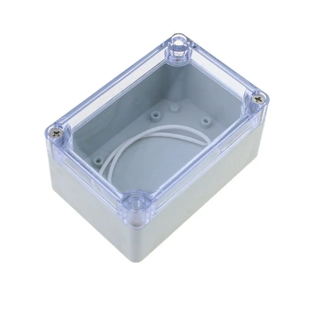 1pcs 100*68*50mm IMC Hot Screw Mounted Clear Cover Waterproof Sealed Junction Box 100x68x50mm
1pcs 100*68*50mm IMC Hot Screw Mounted Clear Cover Waterproof Sealed Junction Box 100x68x50mm