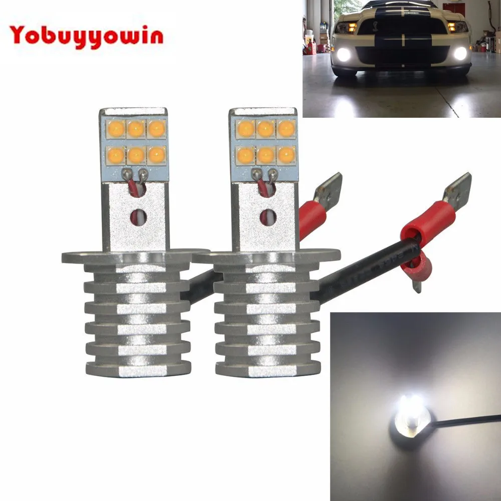 Free Shipping New arrival! 6500K White 60W 12-5W-Chip H3 LED Replacement Bulbs For Car Fog Lights Driving Lamps
Free Shipping New arrival! 6500K White 60W 12-5W-Chip H3 LED Replacement Bulbs For Car Fog Lights Driving Lamps