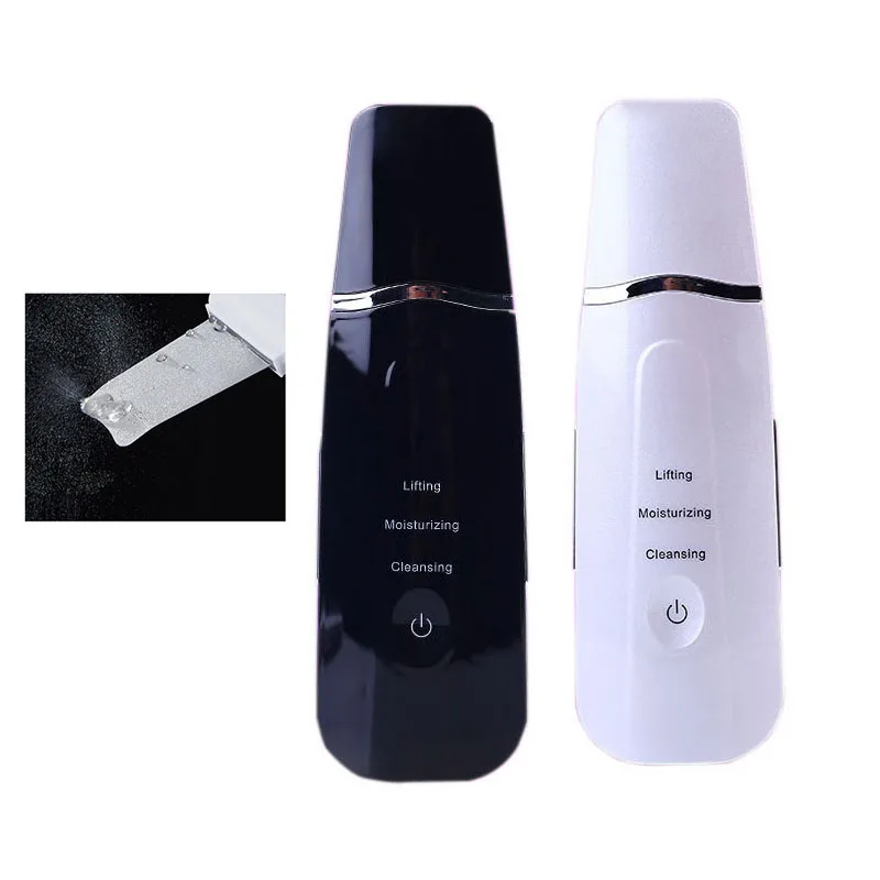 Rechargeable Ultrasonic Ion Face Skin Scrubber Facial Cleaner Cleansing Spatula Peeling Vibration Blackhead Removal Exfoliating
Rechargeable Ultrasonic Ion Face Skin Scrubber Facial Cleaner Cleansing Spatula Peeling Vibration Blackhead Removal Exfoliating