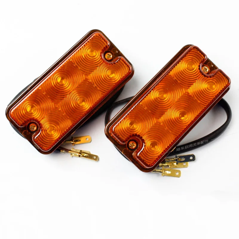 1 Pair 12V Yellow Turn Signal Lights Forklift LED Signal Light Clearance Lamp Side Marker Lights
1 Pair 12V Yellow Turn Signal Lights Forklift LED Signal Light Clearance Lamp Side Marker Lights