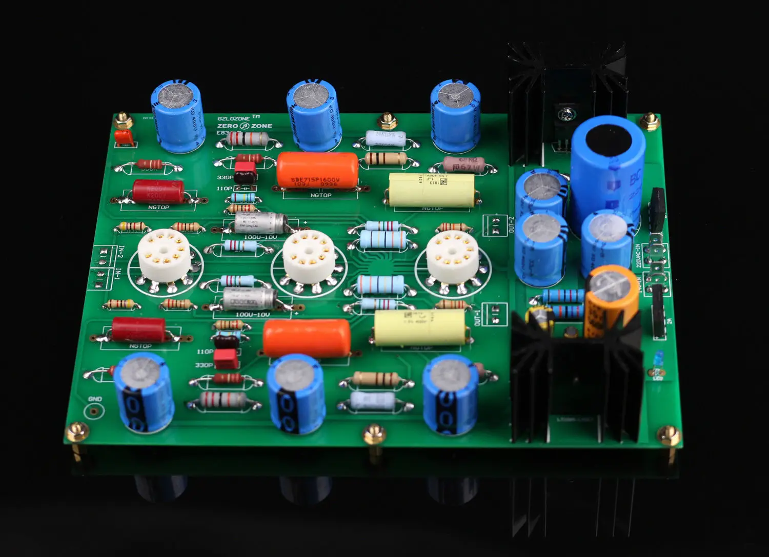 GZLOZONE Assembeld V18 RIAA MM Tube phono stage amp board base on EAR834 (no tube) L3-34
GZLOZONE Assembeld V18 RIAA MM Tube phono stage amp board base on EAR834 (no tube) L3-34