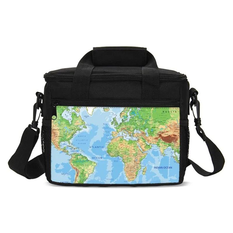 World Map Cooler Bags Kids Women Picnic Wine Case Totes Food Carry Box Thermal Lunch Totes Insulate Sac Isotherme Bolsa Termica
World Map Cooler Bags Kids Women Picnic Wine Case Totes Food Carry Box Thermal Lunch Totes Insulate Sac Isotherme Bolsa Termica
