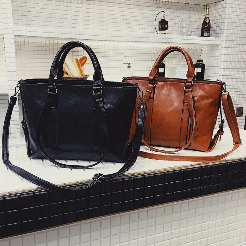2019 Fashion Large Capacity Women Tote Bag High Quality PU Leather Female Handbags Top-Handle Bags Women Shoulder Bag bolsa
2019 Fashion Large Capacity Women Tote Bag High Quality PU Leather Female Handbags Top-Handle Bags Women Shoulder Bag bolsa