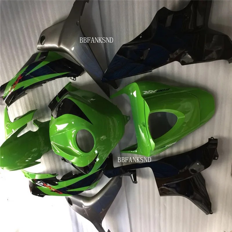 Green/Black Injection mold 100%ABS fairing for CBR600RR 2007-2008 F5 07 08 motorcycle parts Hulls CBR600RR F5 07 08
Green/Black Injection mold 100%ABS fairing for CBR600RR 2007-2008 F5 07 08 motorcycle parts Hulls CBR600RR F5 07 08