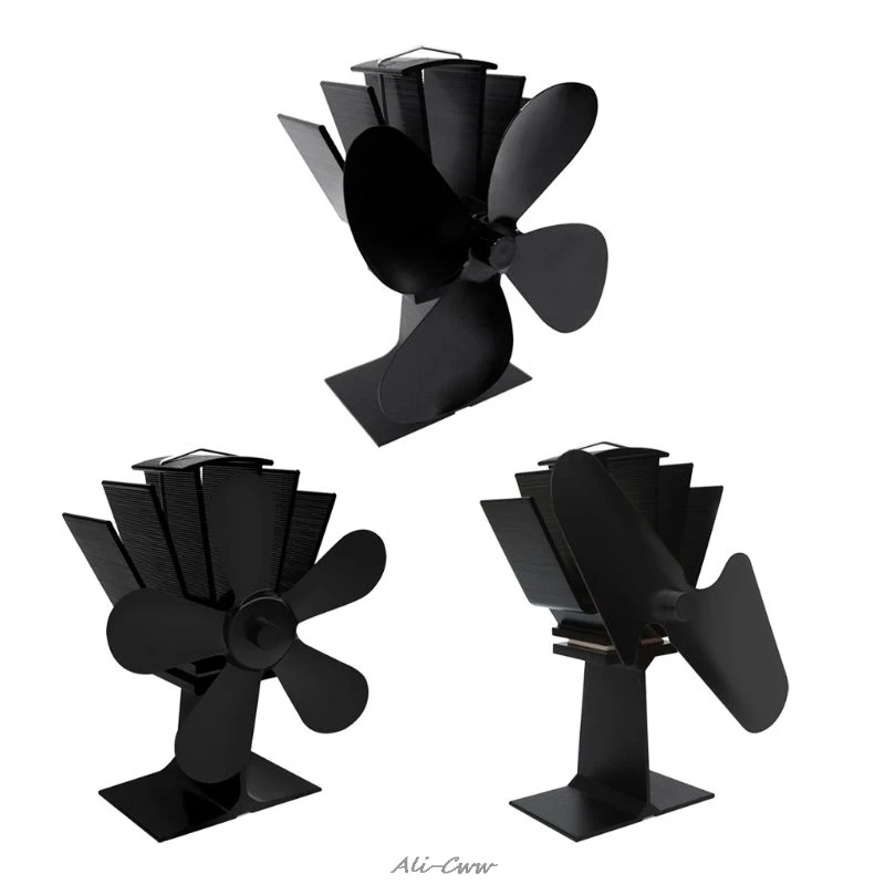 5 Blades Heat Self-Powered Stove Top Fan Aluminium Silent Eco-Friendly Fuel Saving For Wood Log Burner Fireplace Ecofan
5 Blades Heat Self-Powered Stove Top Fan Aluminium Silent Eco-Friendly Fuel Saving For Wood Log Burner Fireplace Ecofan