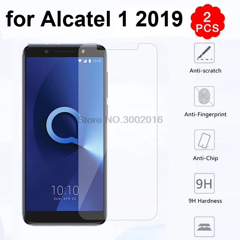 2Pcs Tempered Glass for Alcatel 1 2019 5.0" Scratch-proof Film Protective Mobiel Phone Film for Alcatel 1 2019 Screen Protector
2Pcs Tempered Glass for Alcatel 1 2019 5.0" Scratch-proof Film Protective Mobiel Phone Film for Alcatel 1 2019 Screen Protector