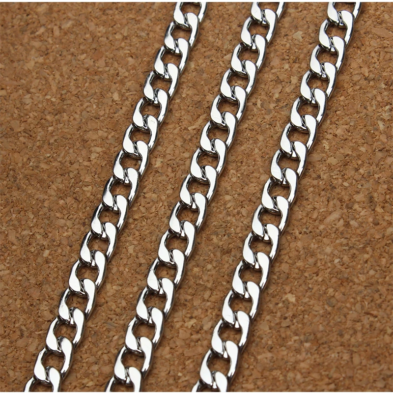 Wholesale 5m/lot 3/4/5mm Stainless Steel Necklace Link Chain Bulk Fit Necklace Findings Metal Link Chain For Jewelry Making
Wholesale 5m/lot 3/4/5mm Stainless Steel Necklace Link Chain Bulk Fit Necklace Findings Metal Link Chain For Jewelry Making