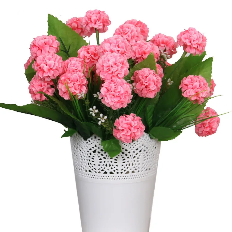 New 2 Bunch (8Head/bunch) Small Hydrangea Artificial Flowers Lavender Flower Ball Home Wedding Decor DIY Silk Flower Arrangement
New 2 Bunch (8Head/bunch) Small Hydrangea Artificial Flowers Lavender Flower Ball Home Wedding Decor DIY Silk Flower Arrangement
