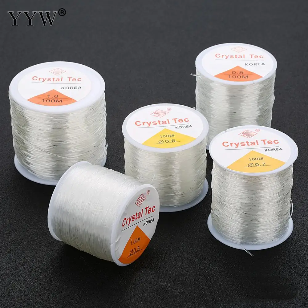 0.5mm to 1.5mm Crystal Thread Durable Elastic Transparent Clear Rubber Cord Thread DIY Jewelry Accessories Thread Cord Strings
0.5mm to 1.5mm Crystal Thread Durable Elastic Transparent Clear Rubber Cord Thread DIY Jewelry Accessories Thread Cord Strings