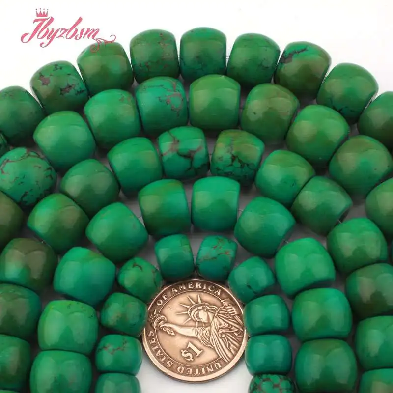 8x10,10x12,12x14,14x16mm Drum Green Turquoises Stone Loose Beads For DIY Necklace Bracelets Jewelry Making 15" Free Shipping
8x10,10x12,12x14,14x16mm Drum Green Turquoises Stone Loose Beads For DIY Necklace Bracelets Jewelry Making 15" Free Shipping