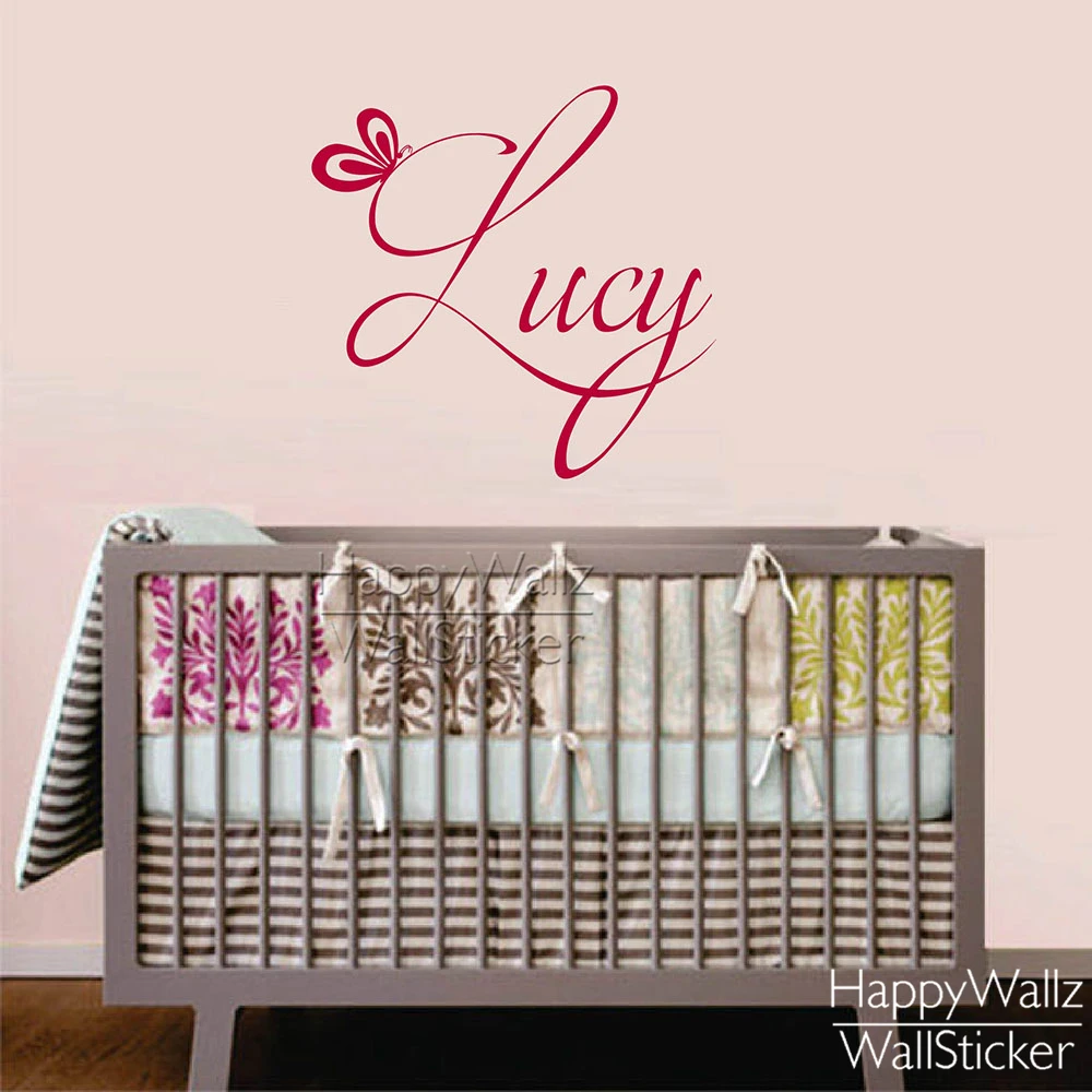 Custom Name Wall Sticker Butterfly Children Name Wall Decal Baby Nursery Name DIY Removable Wall Decoration 561C
Custom Name Wall Sticker Butterfly Children Name Wall Decal Baby Nursery Name DIY Removable Wall Decoration 561C