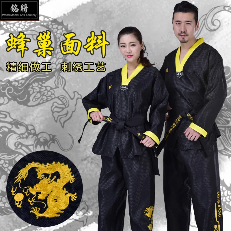 Black Taekwondo Uniform Dobok kids Male Female Taekwondo dobok cotton suits jodo Uniform Taekwondo Cloths conjunto de karate
Black Taekwondo Uniform Dobok kids Male Female Taekwondo dobok cotton suits jodo Uniform Taekwondo Cloths conjunto de karate