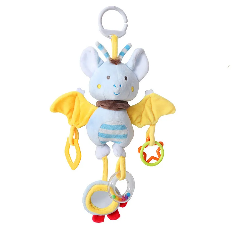 Infant Baby Plush Toy Crib Bed Stroller Hanging Ring Bell Toy Soft Baby Rattle Mobiles Early Educational Doll Plush BebeToys
Infant Baby Plush Toy Crib Bed Stroller Hanging Ring Bell Toy Soft Baby Rattle Mobiles Early Educational Doll Plush BebeToys