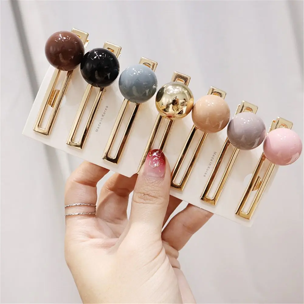 1 PCS Korea Fashion Candy Color Hairpins Hair Accessories for Women Acrylic Ball Hair Clip Korea Style Hairgrip for Ladies
1 PCS Korea Fashion Candy Color Hairpins Hair Accessories for Women Acrylic Ball Hair Clip Korea Style Hairgrip for Ladies