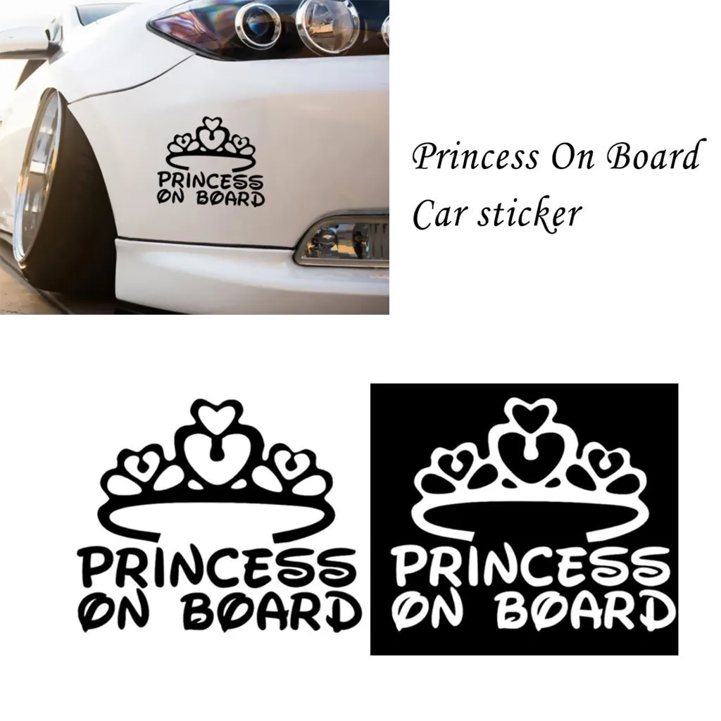CARPRIE 2019 любимая милая наклейка принцессы для автомобиля украшение заднего