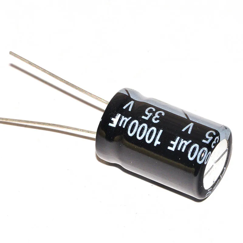 10pcs 35V1000UF high frequency low resistance electrolytic capacitor 1000UF 35V 10*20MM
10pcs 35V1000UF high frequency low resistance electrolytic capacitor 1000UF 35V 10*20MM