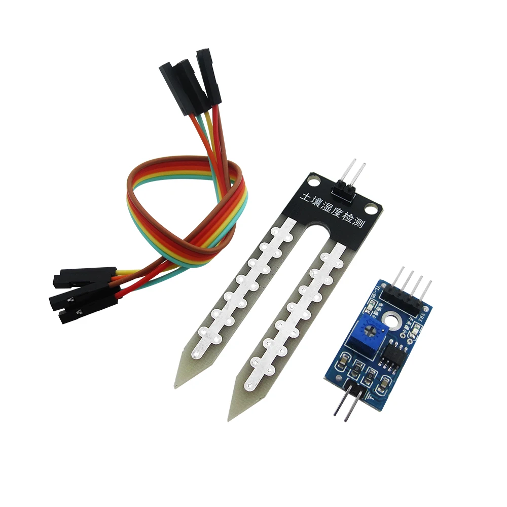 1pcs Soil the hygrometer detection module robot intelligent car soil moisture sensor
1pcs Soil the hygrometer detection module robot intelligent car soil moisture sensor