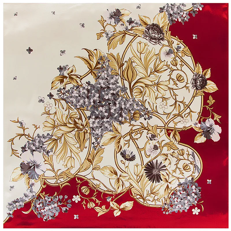 90cm Fashion Scarf For Women Floral Print Hijab Silk Shawl Brand Scarf Foulard Square Scarves Wraps For Ladies 2023 New
90cm Fashion Scarf For Women Floral Print Hijab Silk Shawl Brand Scarf Foulard Square Scarves Wraps For Ladies 2023 New