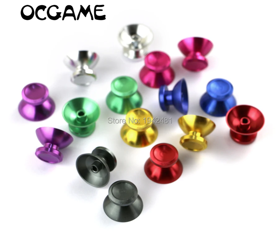 OCGAME 30 пар/лот Алюминиевый металлический джойстик Кепка Грибная для xbox360 xbox 360