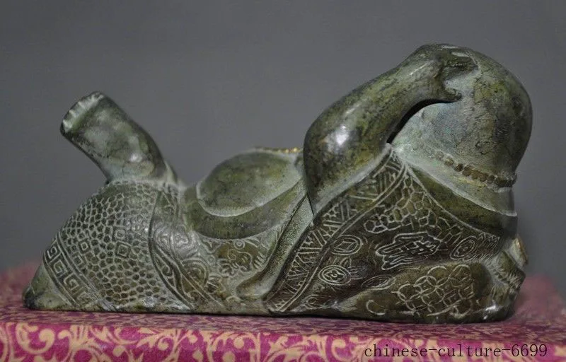 Christmas 5" old China bronze Buddhism free laughter Maitreya Buddha Statue Halloween
Christmas 5" old China bronze Buddhism free laughter Maitreya Buddha Statue Halloween