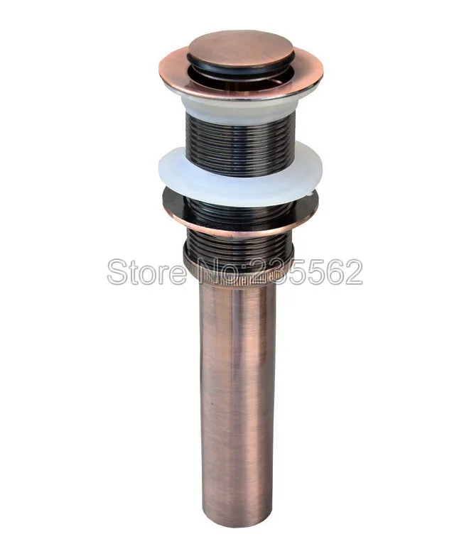 New Arrival Red Copper Pop UP Bathroom Basin and Sink Drain Without Overflow lsd054
New Arrival Red Copper Pop UP Bathroom Basin and Sink Drain Without Overflow lsd054