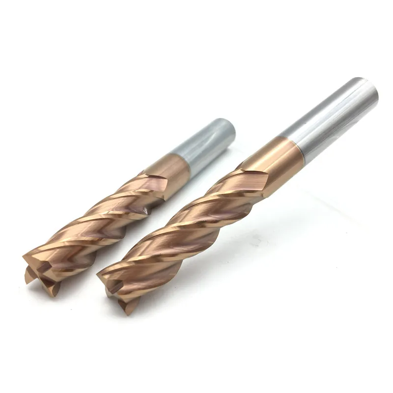 5PCS HRC60 12mm Solid Carbide Endmills ENDMILL D12X45XD12X100L 4 Flute Standard Length Side milling Slotting Profiling face mill |