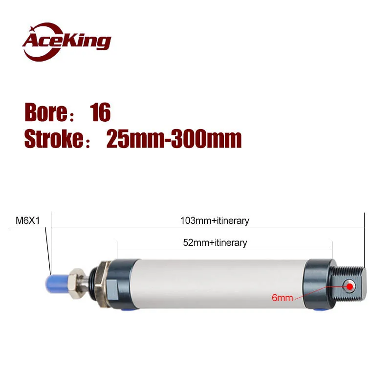 Small mini aluminum alloy cylinder MAL 16X25X50X75X100X125X150X175X200 - CA in the circular cylinder MAL16X25 MAL16X50 MAL16X100
Small mini aluminum alloy cylinder MAL 16X25X50X75X100X125X150X175X200 - CA in the circular cylinder MAL16X25 MAL16X50 MAL16X100