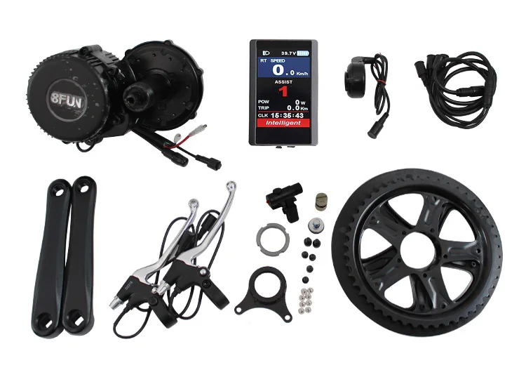 EU Duty Free Bafang 8FUN BBS01B 48V 350W Mid Drive Motor Kits + 48V 12.5AH DownTube Tigershark Frame case DLG Cell Battery
EU Duty Free Bafang 8FUN BBS01B 48V 350W Mid Drive Motor Kits + 48V 12.5AH DownTube Tigershark Frame case DLG Cell Battery