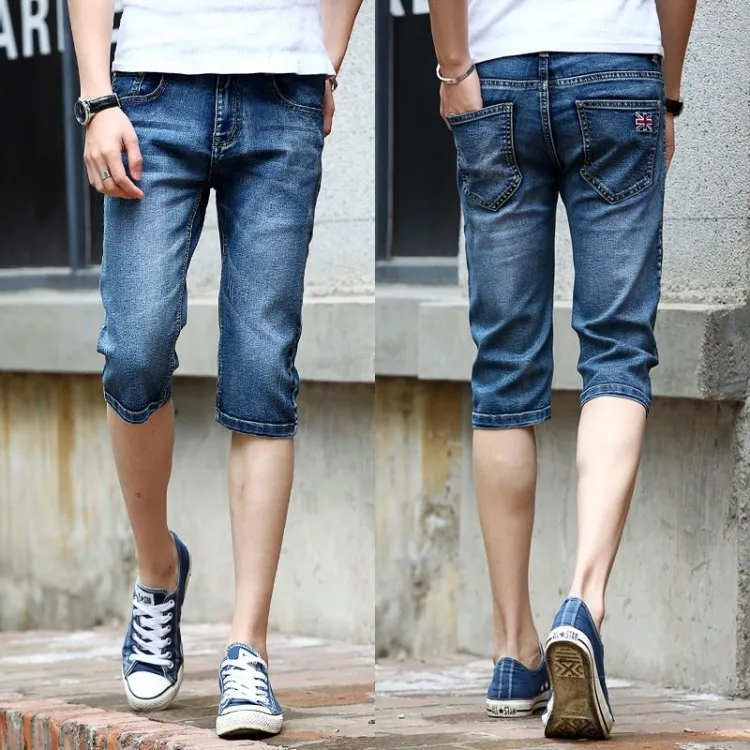 Free shipping beach shorts printed jeans for men shorts casual male slim capris jeans short trousers
Free shipping beach shorts printed jeans for men shorts casual male slim capris jeans short trousers