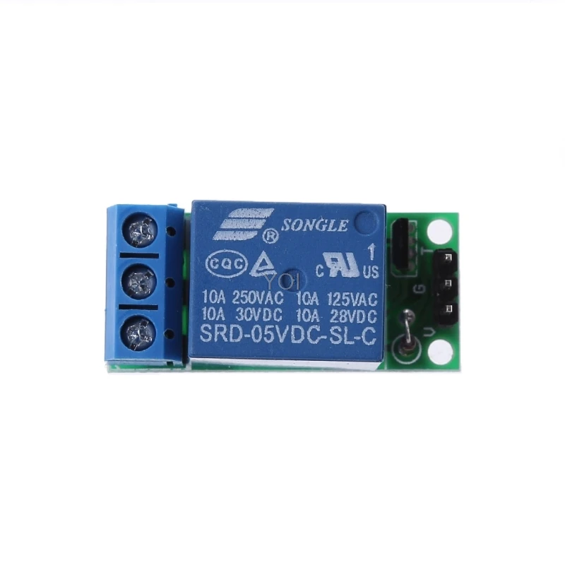 IO25A01 5V Flip-Flop Latch Relay Module Bistable Self-locking Switch Low pulse trigger Board for Smart home LED Mot Dro
IO25A01 5V Flip-Flop Latch Relay Module Bistable Self-locking Switch Low pulse trigger Board for Smart home LED Mot Dro