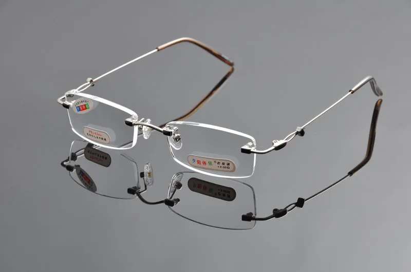 DeDing Brand Metal Rimless Reading Glasses Ultra Light Glasses Elegant Reading Eyeglasses +1 +1.5 +2 +2.5 +3 +3.5 +4 DD0980
DeDing Brand Metal Rimless Reading Glasses Ultra Light Glasses Elegant Reading Eyeglasses +1 +1.5 +2 +2.5 +3 +3.5 +4 DD0980