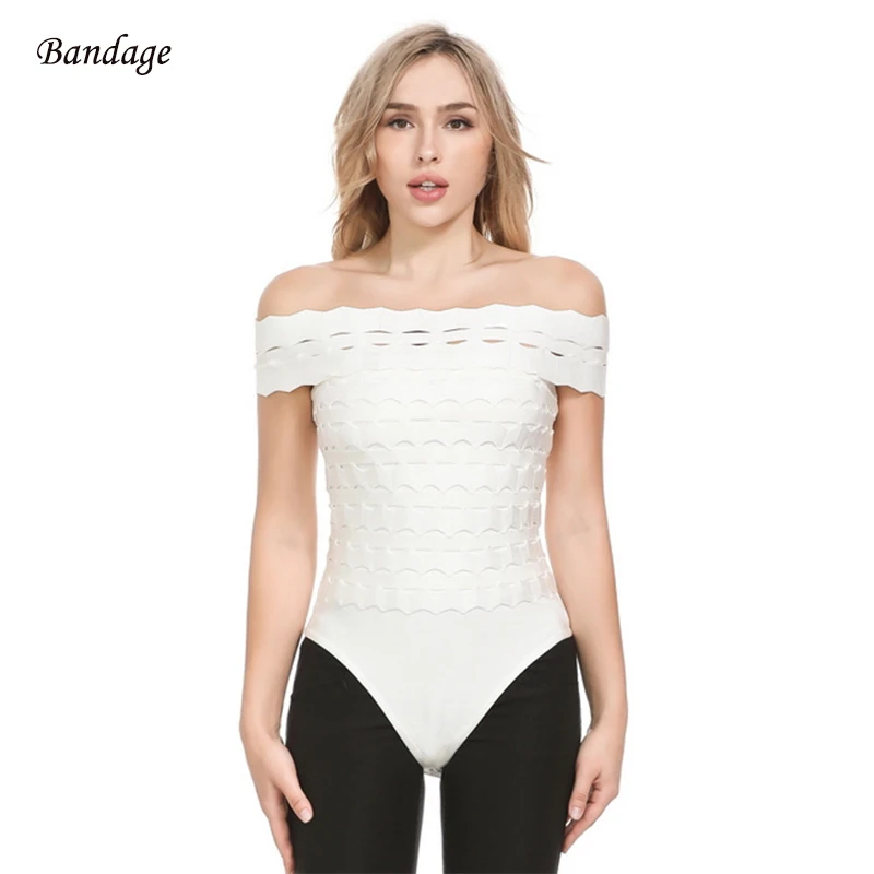 Hot Selling 2018 Night Club Party Bandage Bodysuit Bodycon Sexy Women Slash Neck Vestido Off The Shoulder Hollow Out Outfit
Hot Selling 2018 Night Club Party Bandage Bodysuit Bodycon Sexy Women Slash Neck Vestido Off The Shoulder Hollow Out Outfit