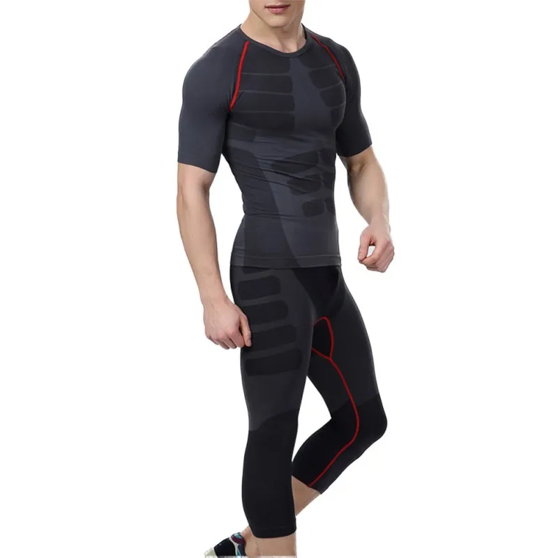 2018 Men Quick-Dry Athletic Short Pants Compression Train Base Layers Skin Sports Running Tights Outdoor | Спорт и развлечения