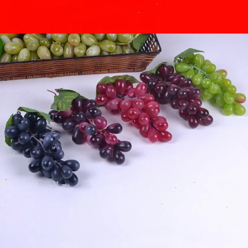 Artificial Fruit Grapes Plastic Fake Decorative Fruit Bunches Lifelike grape Home Wedding Party Garden Decor
Artificial Fruit Grapes Plastic Fake Decorative Fruit Bunches Lifelike grape Home Wedding Party Garden Decor