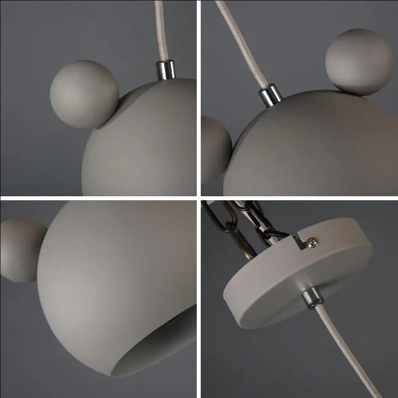 Cute Mickey Iron pendant lights lamps Cheap kid's room child metal hanging light dining room loft cafe nordic suspended lamp
Cute Mickey Iron pendant lights lamps Cheap kid's room child metal hanging light dining room loft cafe nordic suspended lamp