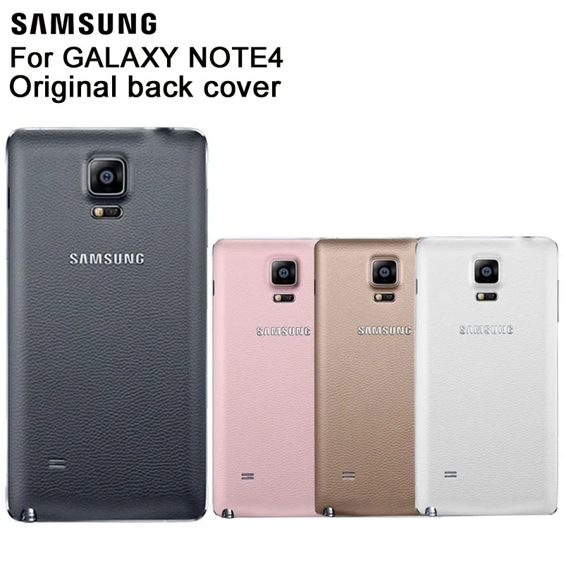 Samsung Original Battery Rear Case For Galaxy Note4 N9100 N910H Note 4 Phone Battery Backshell Cover Cases Back Battery Cover
Samsung Original Battery Rear Case For Galaxy Note4 N9100 N910H Note 4 Phone Battery Backshell Cover Cases Back Battery Cover