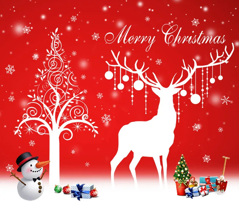 2017 Large DIY Merry Christmas Snow Wall Sticker Shop Glass Window Stickers Removable Xmas Decal Living Room Decoration Mural
2017 Large DIY Merry Christmas Snow Wall Sticker Shop Glass Window Stickers Removable Xmas Decal Living Room Decoration Mural