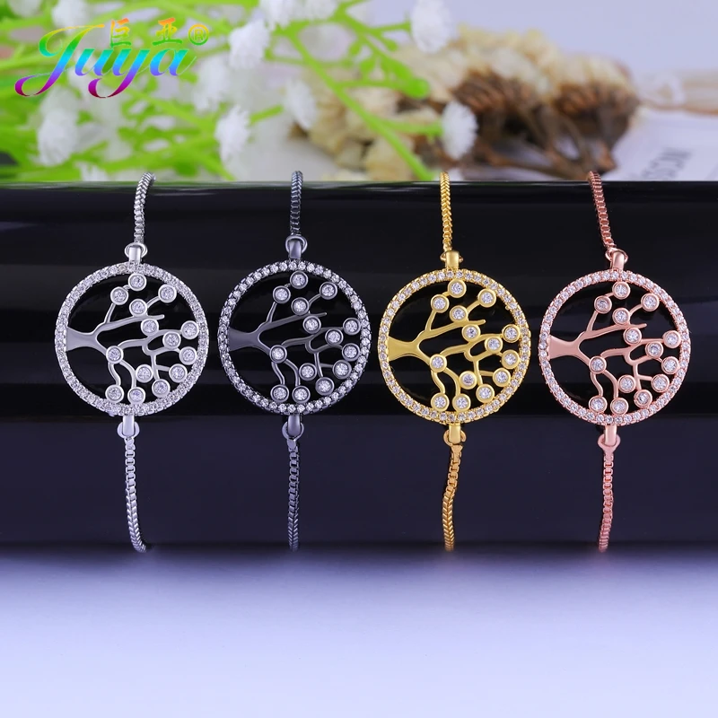 Dropshipping Jewelry Supplies Micro Pave Zircon Tree Of Life Bracelet For Women Girls Handmade Adjustable Chains Bracelet
Dropshipping Jewelry Supplies Micro Pave Zircon Tree Of Life Bracelet For Women Girls Handmade Adjustable Chains Bracelet