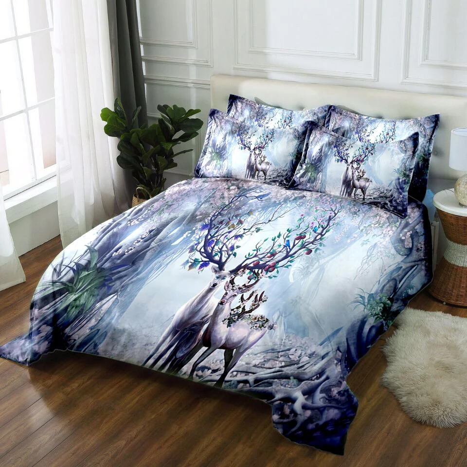 gray deer 3D bedding sets bedsheet Duvet Pillowcase bed cover Twin king size Queen Bed Linen Home decorate Textiles Drop Ship
gray deer 3D bedding sets bedsheet Duvet Pillowcase bed cover Twin king size Queen Bed Linen Home decorate Textiles Drop Ship