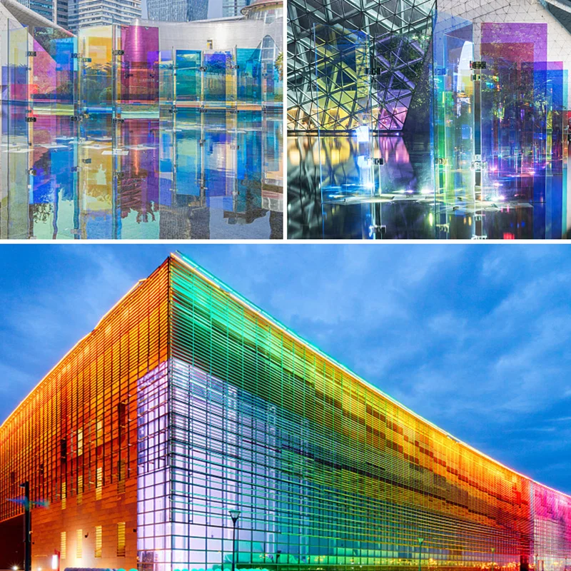 HOHOFILM 137cmx500cm Rainbow window Film Iridescent Rainbow Window Film for home restaurant self adhesive Sticker
HOHOFILM 137cmx500cm Rainbow window Film Iridescent Rainbow Window Film for home restaurant self adhesive Sticker