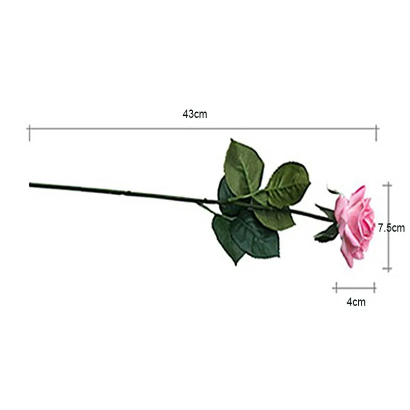 Flone Artificial Flowers Latex Rose Single Rose Flower Flannelette Rose Wedding Home decoration Floral Arrangement
Flone Artificial Flowers Latex Rose Single Rose Flower Flannelette Rose Wedding Home decoration Floral Arrangement