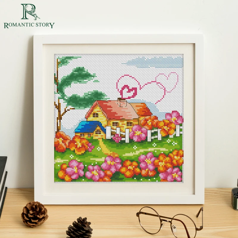 Набор для вышивки крестиком в романтическом стиле, рукоделие, Сказочная хижина, украшение для детской спальни, вышивка крестиком, новое пос...
Набор для вышивки крестиком в романтическом стиле, рукоделие, Сказочная хижина, украшение для детской спальни, вышивка крестиком, новое пос...