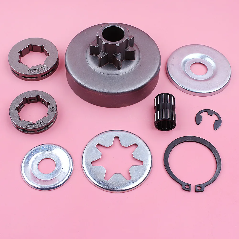 Clutch Sprocket Drum Rim Washer Bearing Repair Kit For Stihl 038 MS380 MS381 Chainsaw Replace Spare Tool Part
Clutch Sprocket Drum Rim Washer Bearing Repair Kit For Stihl 038 MS380 MS381 Chainsaw Replace Spare Tool Part