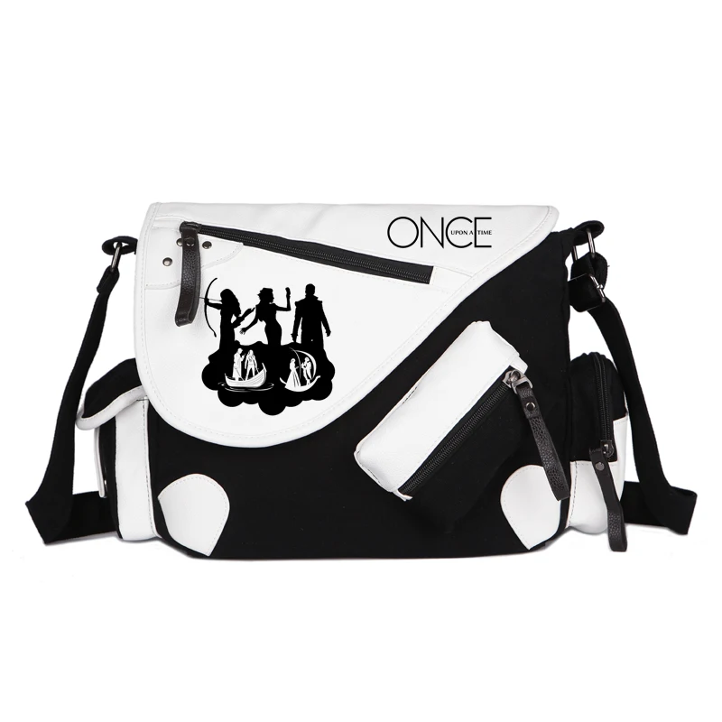 Once Upon A Time Canvas Casual Zipper Shoulder Bag Crossbody Bags Schoolbags Messenger Bag Gift
Once Upon A Time Canvas Casual Zipper Shoulder Bag Crossbody Bags Schoolbags Messenger Bag Gift