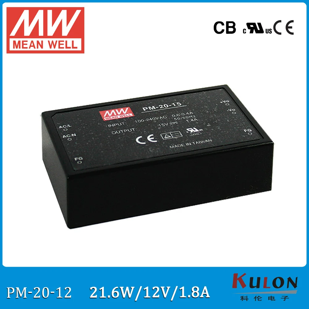 Оригинальный Meanwell PM-20-12 выход 21,6 A 12V W Медицинский Тип Импульсный источник питания PM-20 изоляции класс II
Оригинальный Meanwell PM-20-12 выход 21,6 A 12V W Медицинский Тип Импульсный источник питания PM-20 изоляции класс II