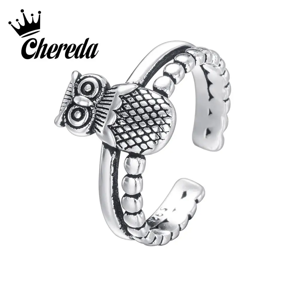 Chereda Vintage Owl Animal Finger Rings for Women Classic Antique Open Knuckle Ring Jewelry Accessories
Chereda Vintage Owl Animal Finger Rings for Women Classic Antique Open Knuckle Ring Jewelry Accessories