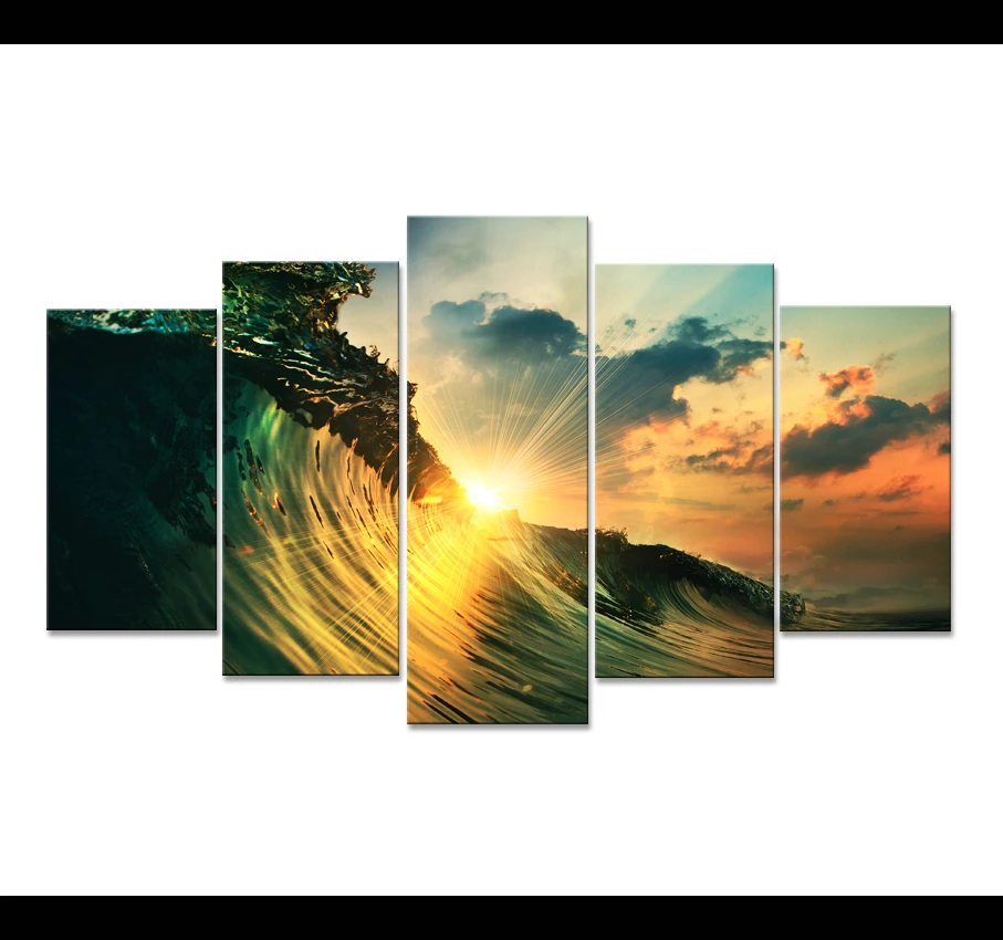 Modular picture Home Decoration Sea view 5 piece canvas art Movie poster Child room frame painting HD print canvas oil painting
Modular picture Home Decoration Sea view 5 piece canvas art Movie poster Child room frame painting HD print canvas oil painting