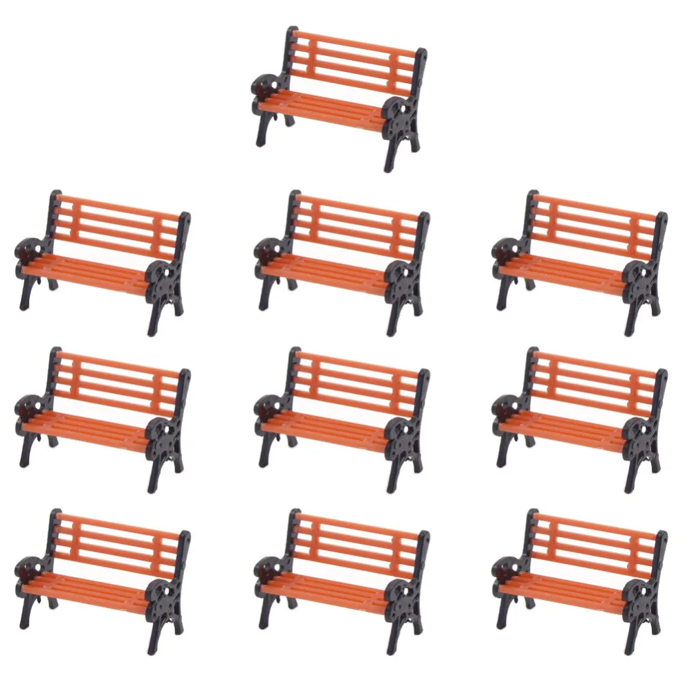 YZ50 10pcs Model Train Layout O Scale 1:50 Miniature Park Bench Chair Sette Model Railway Layout
YZ50 10pcs Model Train Layout O Scale 1:50 Miniature Park Bench Chair Sette Model Railway Layout